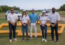 Presentan nueva Chevrolet Traverse a golfistas del torneo de la AMCHAMDR