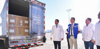 República Dominicana recibe 85 mil dosis de vacunas contra el cólera