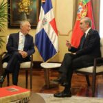 Presidente Dominicano recibe a su homólogo de Portugal, Marcelo Rebelo De Sousa