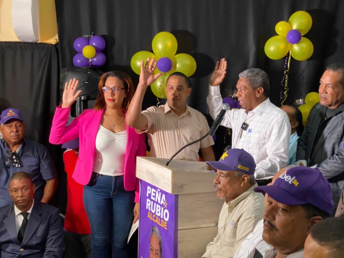 Dirigentes del PRM y FP pasan a apoyar a Abel Martínez y al PLD en Barahona