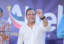 Abel Martínez, candidato presidencial del PLD