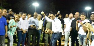 Alcalde Kelvin Cruz inaugura moderno Complejo Deportivo en El Pino, La Vega