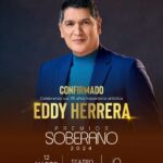Eddy Herrera celebrará sus 35 años en la música en Premios Soberano 2024