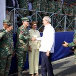 Presidente Abinader encabeza desfile militar por el 180 aniversario de la Independencia Nacional