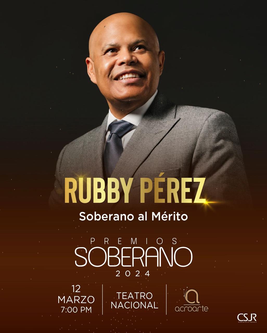 Acroarte otorgará Soberano al Mérito a Rubby Pérez,,