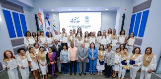 INFOTEP y la Embajada de India certifican a 39 facilitadores en Yoga Tradicional
