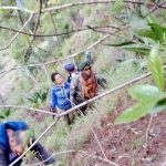 Militares rescatan a una mujer estaba perdida en la loma de Constanza