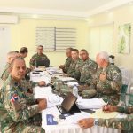 Estado Mayor General de las FF.AA. analiza operaciones militares en la zona fronteriza en RD