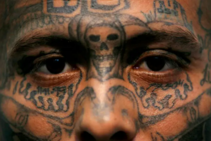 Wilmer Matamoros, 23, an active Mara Salvatrucha gang leader. AP Photo/Alexandre Meneghini