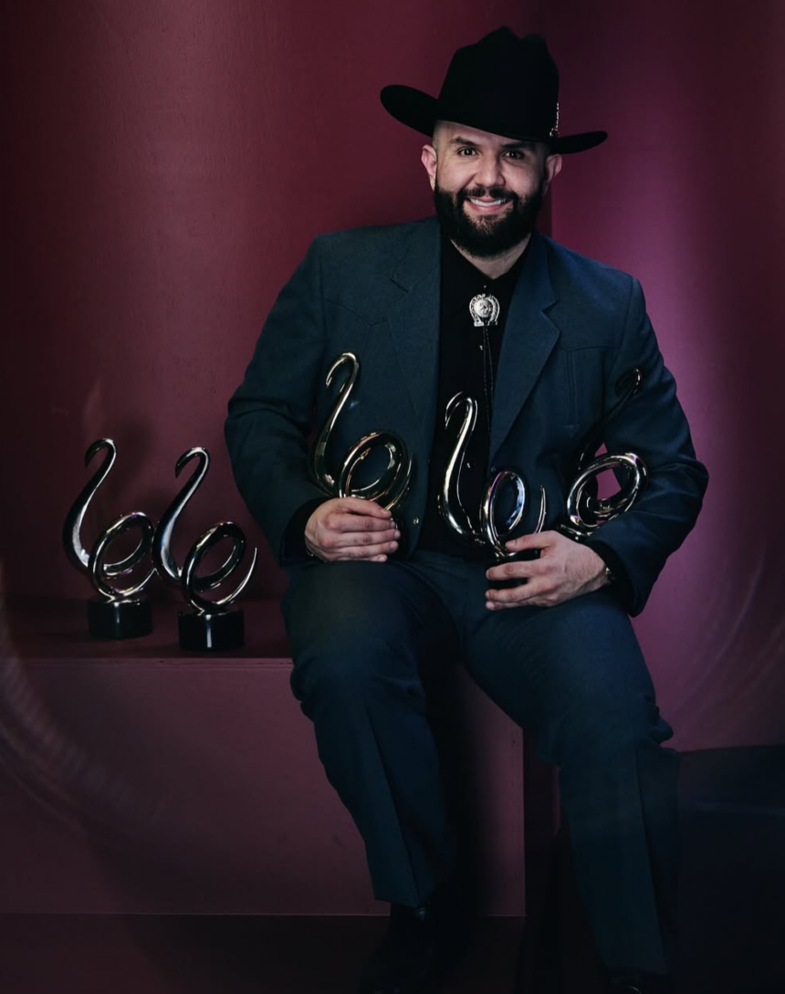 Carin León (artista más galardonado-Fotografia IG, Premio Lo Nuestro)