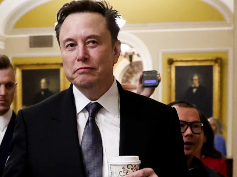 Elon Musk, la semana pasada en el Capitolio de Washington. Benoit Tessier (REUTERS)