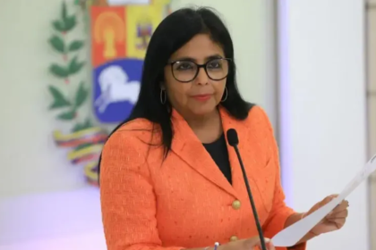 La vicepresidenta del Gobierno chavista y ministra de Hidrocarburos, Delcy Rodríguez