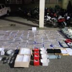DNCD Y MP DESMANTELAN CENTRO DE EMPAQUE Y DISTRIBUCIÓN; OCUPAN 452 LÁMINAS Y 34 PAQUETES PRESUMIBLEMENTE COCAÍNA