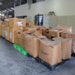 La JCE inicia proceso de trituración de material sobrante de las elecciones de mayo 2024