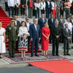 Abinader encabeza acto de homenaje a la Bandera Nacional