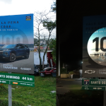 Santo Domingo Motors transforma vallas publicitarias de Chevrolet en señales de tránsito
