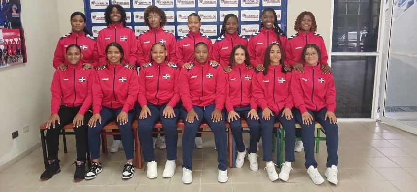 Selección de balonmano femenino dominicano (Imagen/Fuente Exerna).