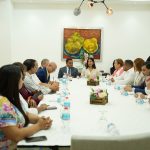 Comisión permanente deportes Cámara de Diputados y miembros del comité organizador Juegos Centroamericanos y del Caribe Santo Domingo 2026 (Imagen/Fuente Externa).