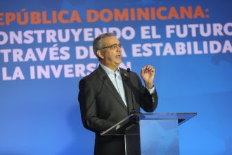 El presidente Luis Abinader en La Semanal con la Prensa