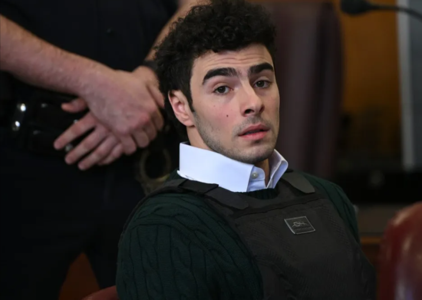 Luigi Mangione appears at a hearing for the murder of UHC CEO Brian Thompson at Manhattan criminal court on Feb. 21, 2025 in New York City. Curtis Means - Pool/Getty Images