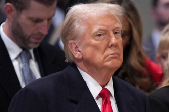 President Donald Trump attends the national prayer service at the Washington National Cathedral, Tuesday, Jan. 21, 2025, in Washington. (AP Photo/Evan Vucci