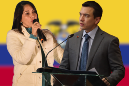 Daniel Noboa (der.) y Luisa González pasan a segunda vuelta de elecciones Ecuador 2025.Unidad Digital