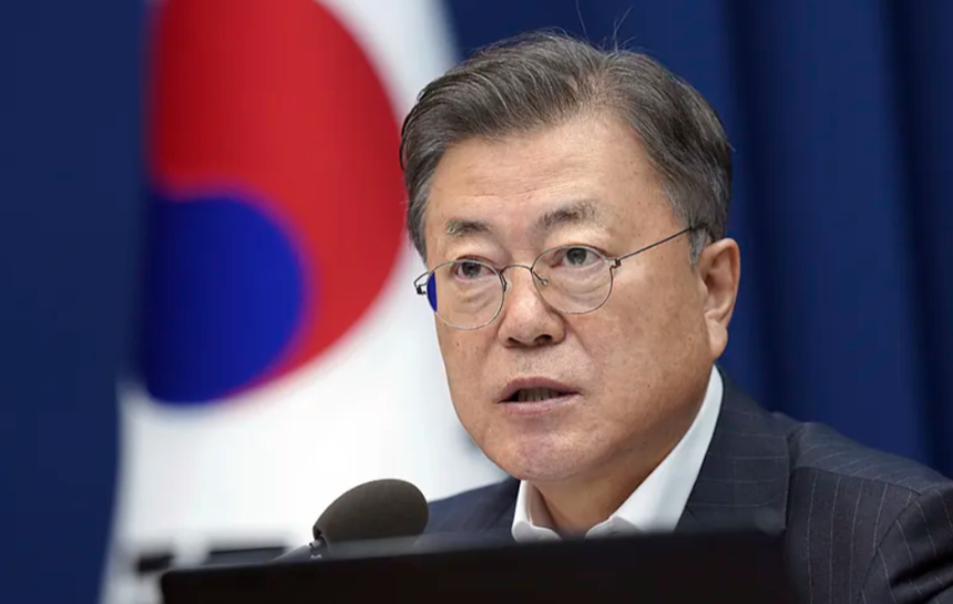 Moon Jae-in, expresidente de Corea del Sur Ahn Jung-hwan