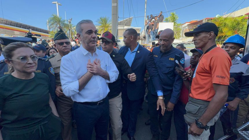 Presidente Abinader lamenta colapso del techo de la discoteca Jet Set