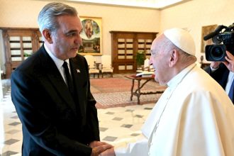 Gobierno dominicano declara duelo oficial de tres días por fallecimiento del papa Francisco