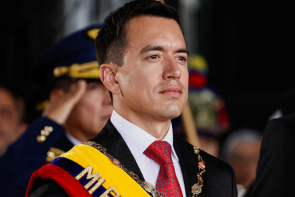Daniel Noboa, presidente de Ecuador. (REUTERS/Karen Toro)