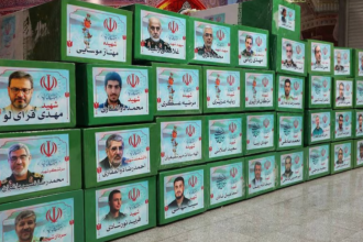 Los restos de los altos mandos iraníes abatidos por Israel (@michaelh992)
