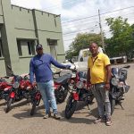 Detienen camión cargado de motocicletas eran llevadas para Haití