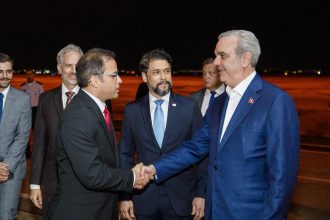 Presidente Abinader llegó la noche del jueves a Brasil en la última parte de su viaje que inició en Europa