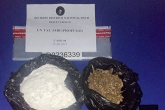En Capotillo DNCD, incauta 5,000 gramos de drogas