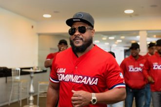  "El Menor" Anderson Hernández dirigente de RD para el Mundial de Béisbol U-12 WBSC.