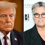 (L-R) U.S. President Donald Trump attends inauguration ceremonies in the Rotunda of the U.S. Capitol on Jan. 20, 2025. Rosie O'Donnell attends the Friendly House "Stronger Together" 33rd annual awards luncheon on Oct. 28, 2023 in Beverly Hills, Calif. Global News / Getty Images