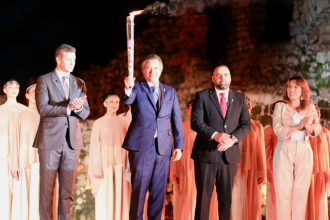 Encendido fuego Panamericano (Imagen/Fuente Externa).