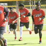 Práctica Leones del Escogido (Imagen de archivo).