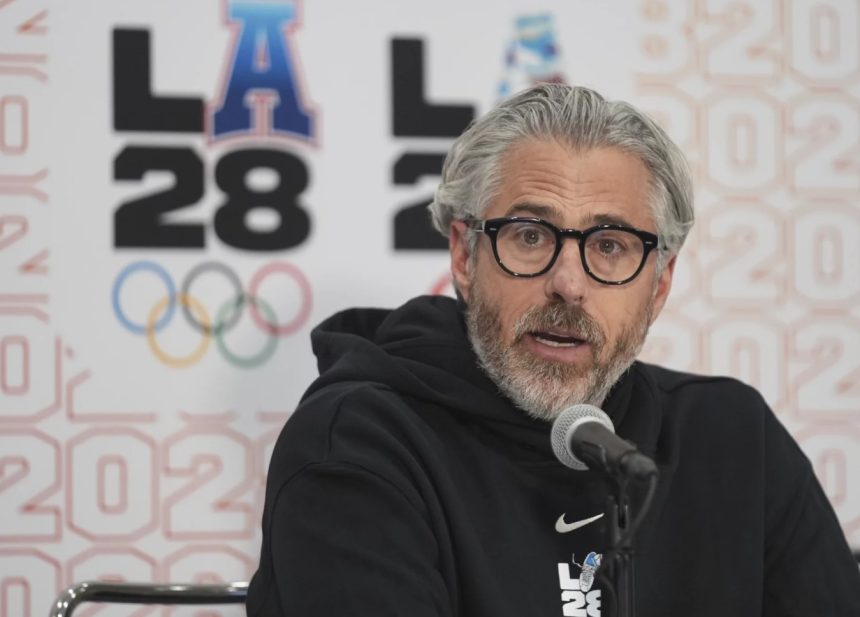 Casey Wasserman, presidente y director ejecutivo de LA28 (Imagen/Fuente Externa).