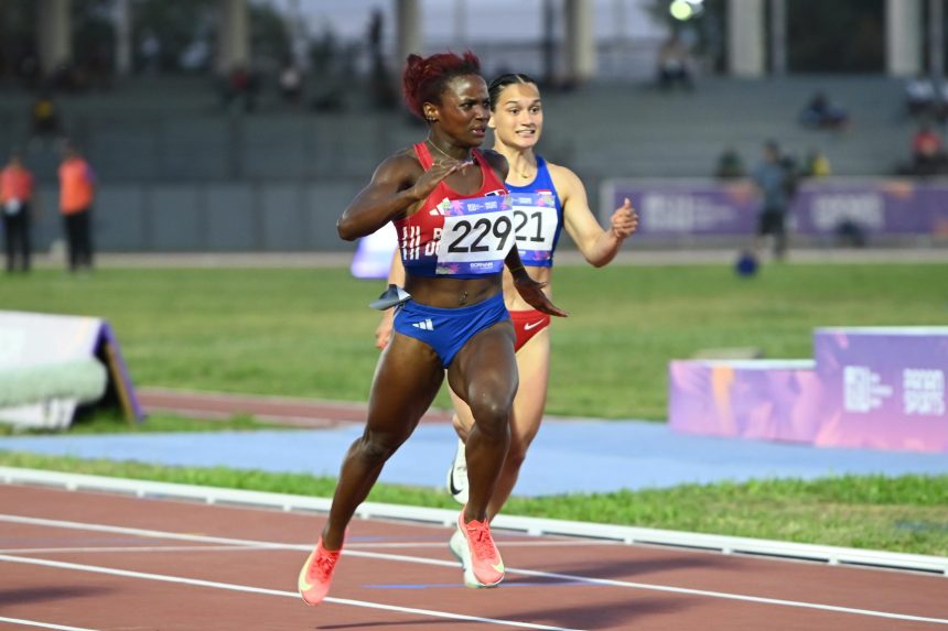 Liranyi Alonzo en los II Juegos Panamericanos Junior (Imagen/Fuente Externa).