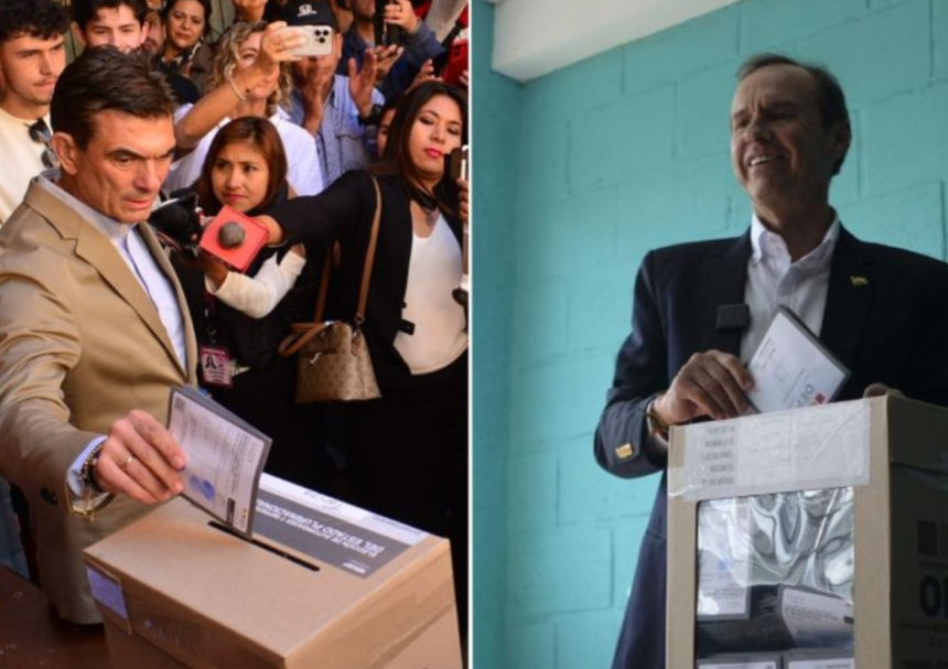 Rodrigo Paz y Jorge Tuto Quiroga van a la segunda vuelta