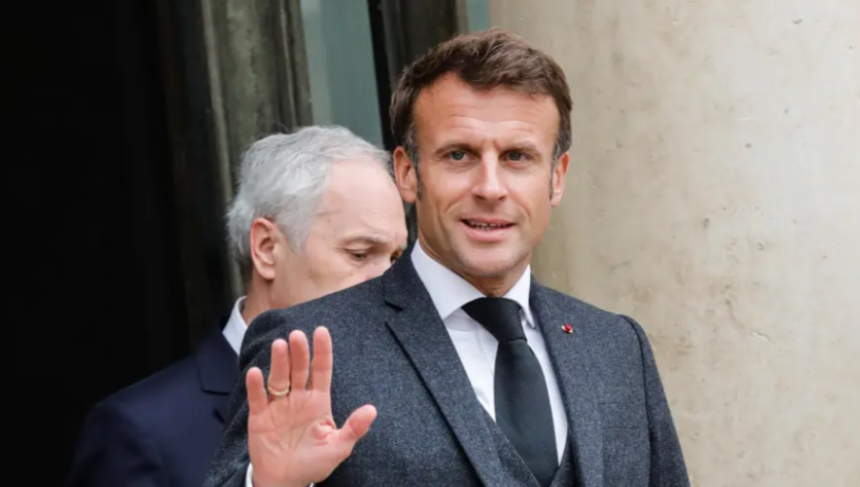 El presidente de Francia, Emmanuel MacronTERESA SUAREZ