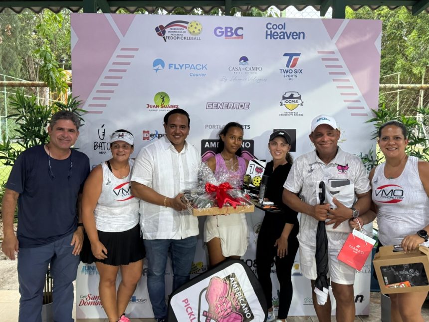 López, Gieringer y Reyes ganan en torneo Americano Rosa de Pickleball