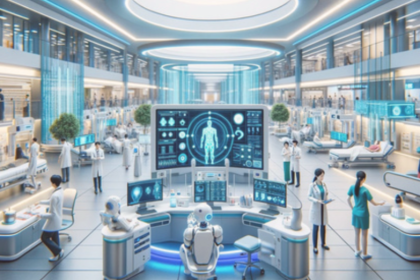 Un render el Agent Hospital de China.. Imagen: Archivo