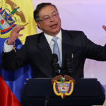 Gustavo Petro, presidente de Colombia.-Fotografía extraída de Yahoo! Noticias
