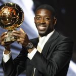Ousmane Dembélé con el Balón de Oro 2025 (Imagen/Fuente Externa).