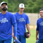 César Valdez, Paolo Espino y Jorge López