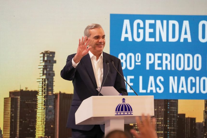 Presidente dominicano anuncia agenda a desarrollar en Nueva York: incluye recepción con Donald Trump