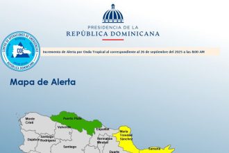 Presidente DOMINICANO llama a la ciudadanía a seguir las recomendaciones del COE por ONDA TROPICAL afecta al país