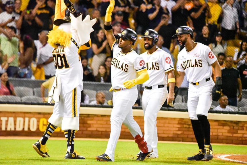 Águilas Cibaeñas duelos de la cima en LIDOM 